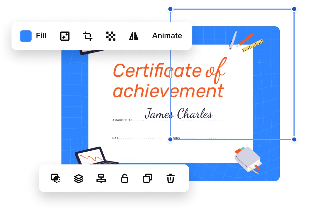 crear certificado de premio online