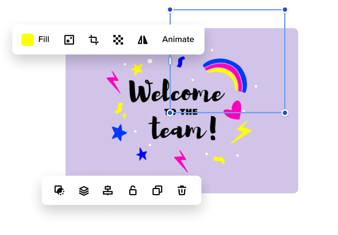 create welcome cards online