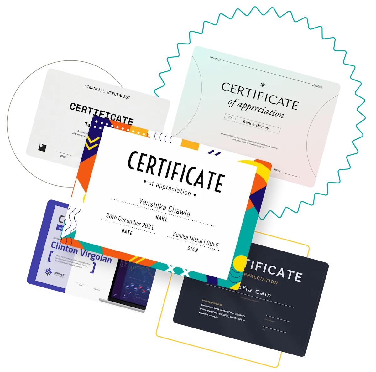 make appreciation certificate online