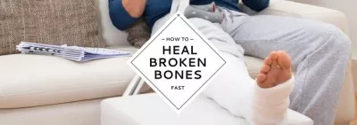 Man with Broken Leg reading Newspaper Tumblr Banners