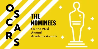 Announcement of Annual Film Academy Awards Event Blog Headers