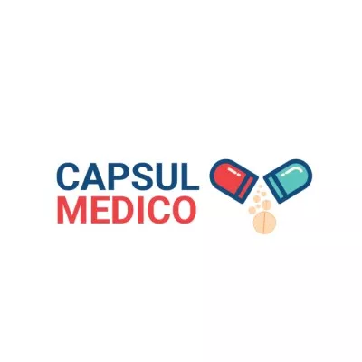 Medical Treatment with Pill Icon Pharmacy Logos