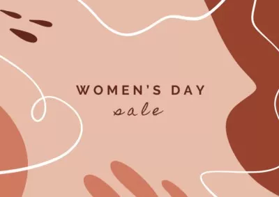 Women's Day Special Sale Postcards