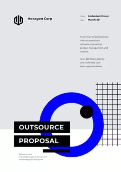 Outsource Services offer Proposals