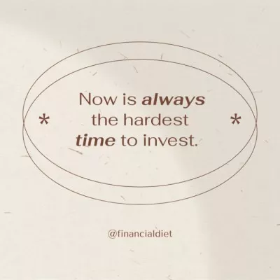 Investment Motivational quote