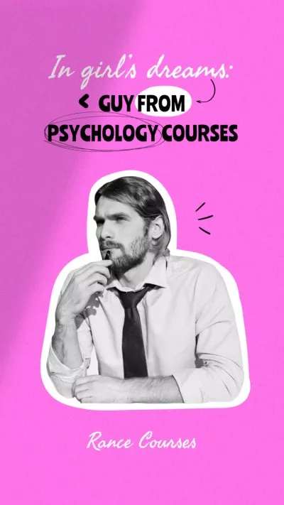 Funny Joke about Guy from Psychology Courses