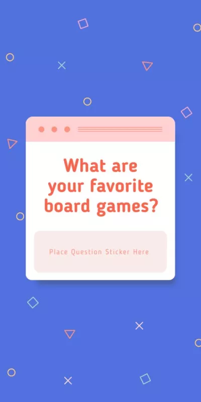 Favorite Board Games question on blue