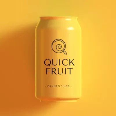 Fruit Soda in Can