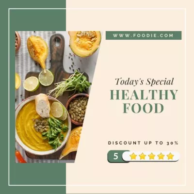 Healthy Food Discount Offer