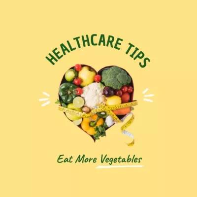 Healthcare Tips with Fresh Vegetables