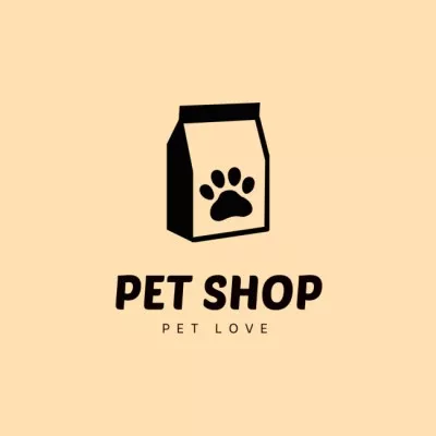 Pet Shop Services Offer Dog Logos