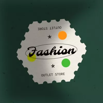 Fashion Store Emblem Сlothing Logos