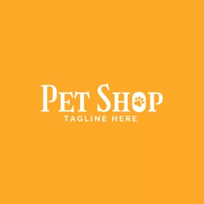 Pet Shop Services Offer Dog Logos