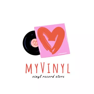 Emblem with Vinyl Band Logo Maker