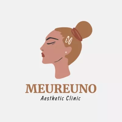 Beauty Clinic Services Offer Medicine Logos