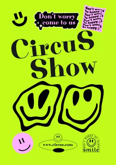 Circus Show Announcement