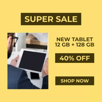 Tablet Discount Sale Offer