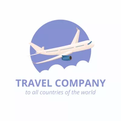 Travel Company Services Offer Travel Logos