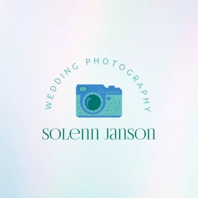 Wedding Photography Services Camera Logos