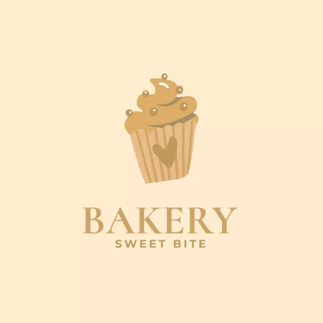 Bakery Ad with Yummy Cupcake