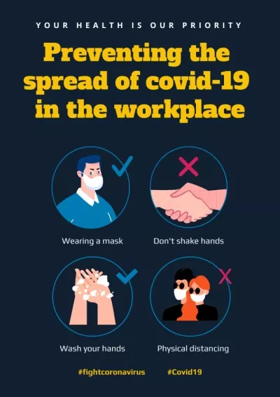 AVOID CORONAVIRUS Hand Washing Posters