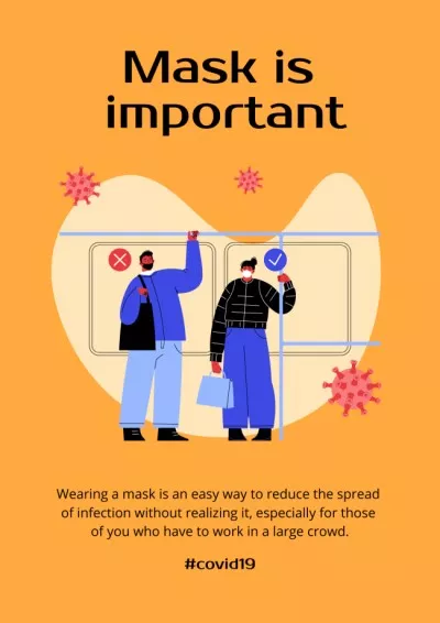 Mask is Important Pharmacy Posters