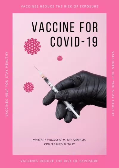 Vaccine for COVID-19 Pharmacy Posters