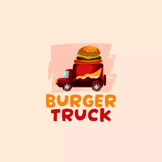 Emblem of Burger Truck