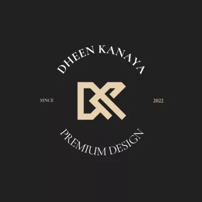 Dheen Kanaya logo design Letters Logos