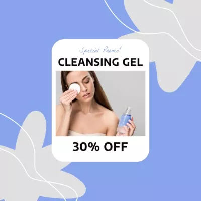 Skin Cleansing Gel Display Ads