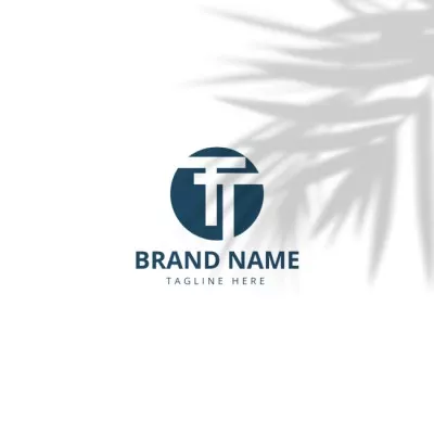 Image of Company Emblem Typography Logos