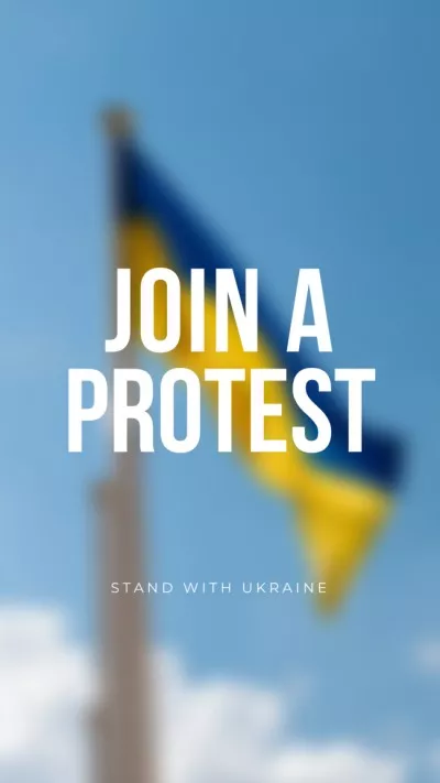 Join a Protest for Ukraine