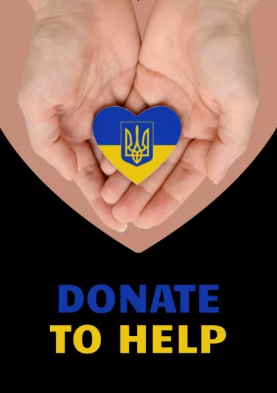 Donation Motivation during War in Ukraine Volunteers Posters