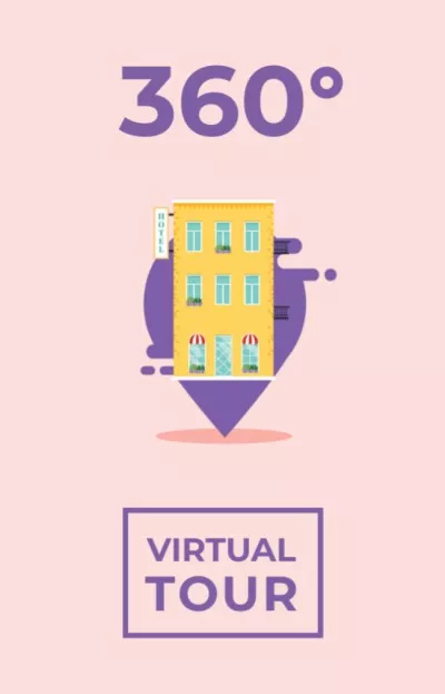 Virtual Room Tour Ad IGTV Cover Maker