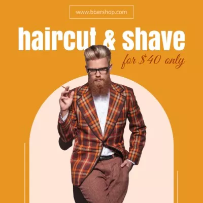 Male Haircut and Shave Offer