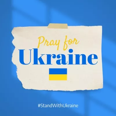 We Pray With Ukraine
