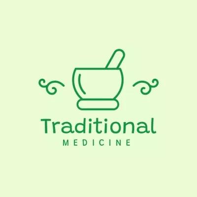 Traditional medicine logo design Pharmacy Logos