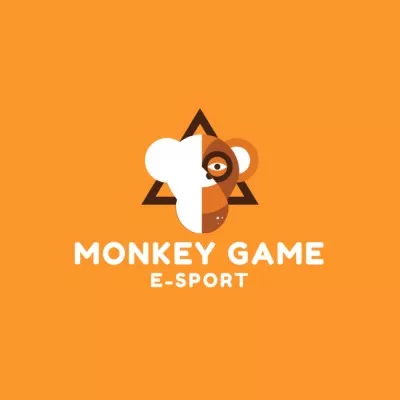 monkey game,e-sport team logo Tech Logos
