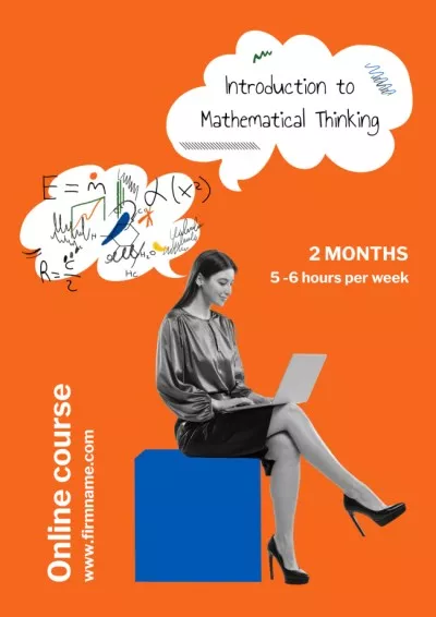 Math Courses Ad Classroom Posters