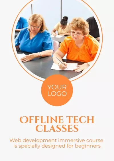 Tech Classes Ad Classroom Posters