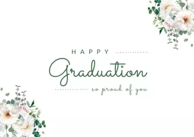 Graduation Greeting Card Congratulation Cards