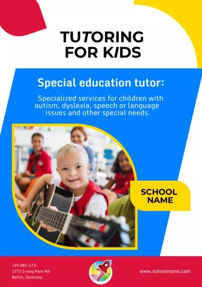 Tutor Services Offer Classroom Posters