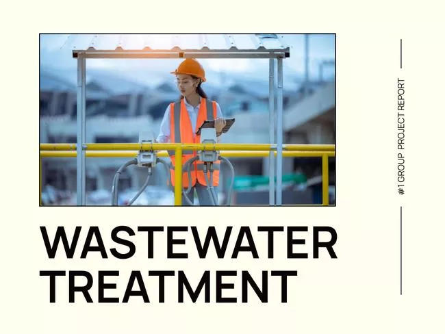 Wastewater Treatment Report Slideshow