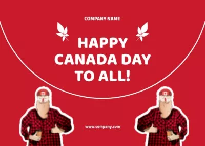 Canada Day Greetings Thanksgiving Cards