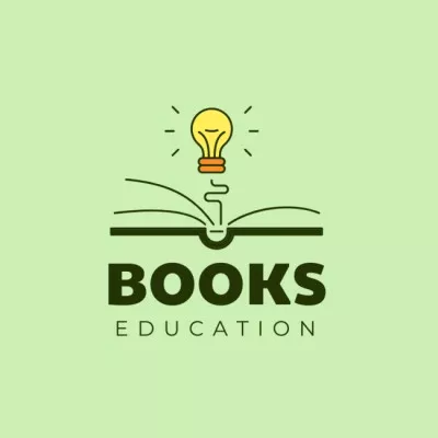 Advertising Books for Education School Logos