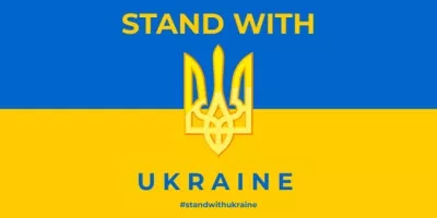 Stand With Ukraine Twitter Post