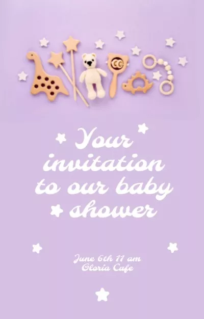Baby Shower Celebration Announcement Baby Shower Invitations