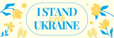I Stand with Ukraine Twitter Headers