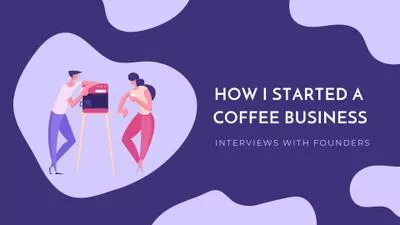Coffee Shop Owner Interview Animated Graphics