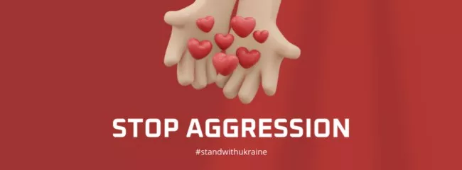 Stand with Ukraine and stop aggression